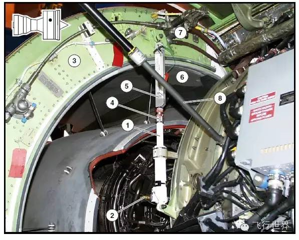 波音737發動機cfm567b部件識別